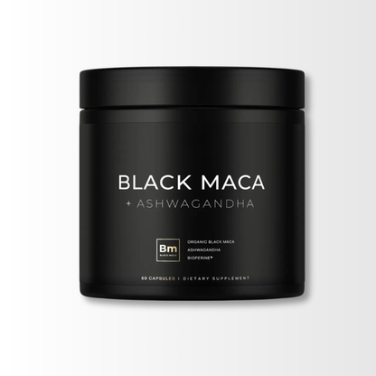 Maca Negra Peruana 40x + Ashwagandha KSM-66