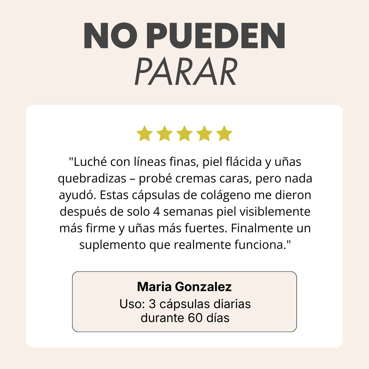 Multi Collagen Complex – 5 Tipos de Colágeno para Piel Joven, Cabello y Articulaciones