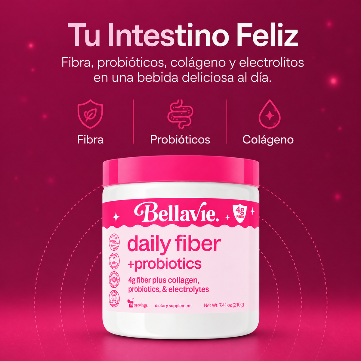 Bellavie Fibra Diaria + Probióticos